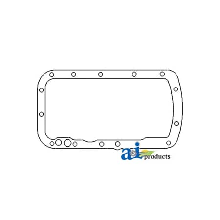 A & I Products Gasket, Hydraulic Lift Housing Cover 17.5" x12.2" x0.1" A-NCA502A